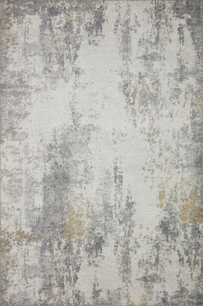 Loloi II Drift Pebble  Ocean 18 x 18 Sample Rug