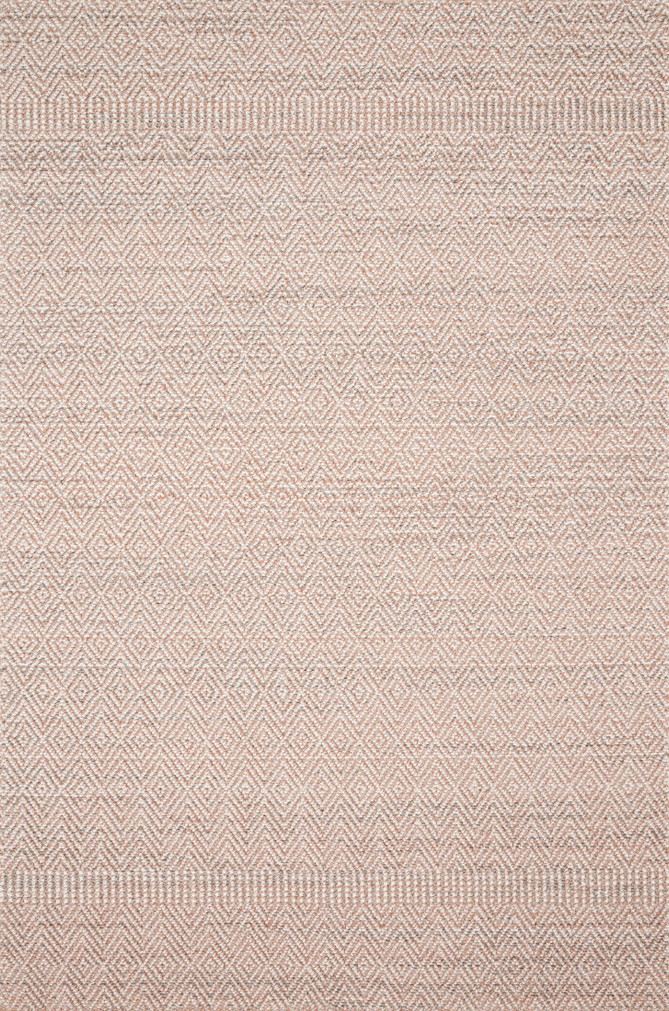 Loloi II Cole Blush  Ivory 18 x 18 Sample Rug