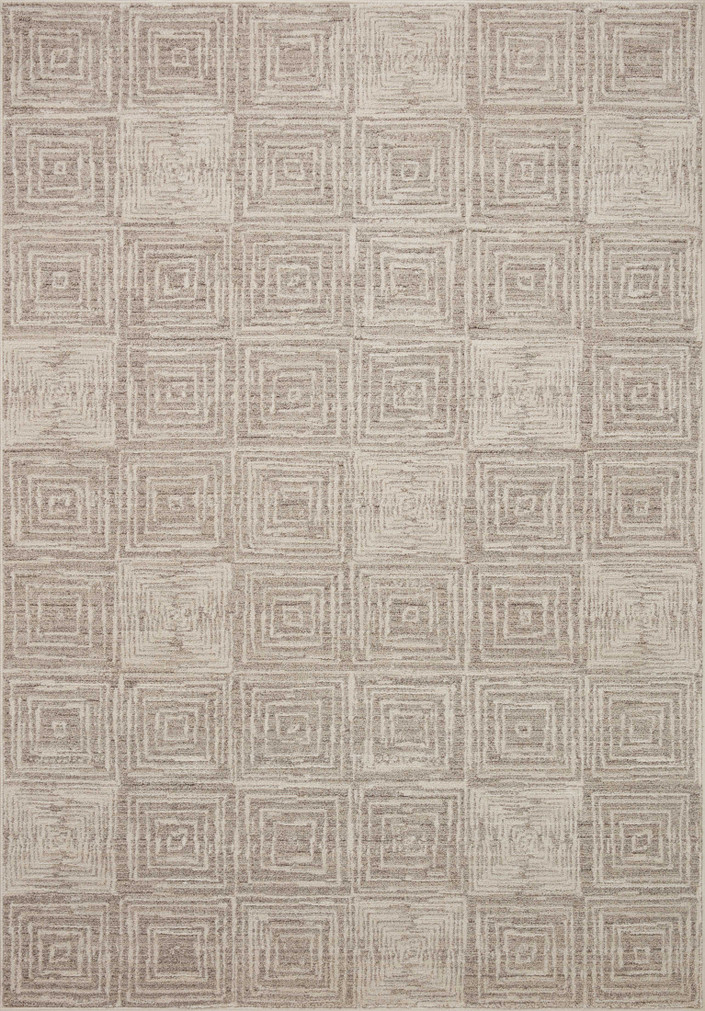 Loloi II Darby Beige  Grey 18 x 18Sample Rug