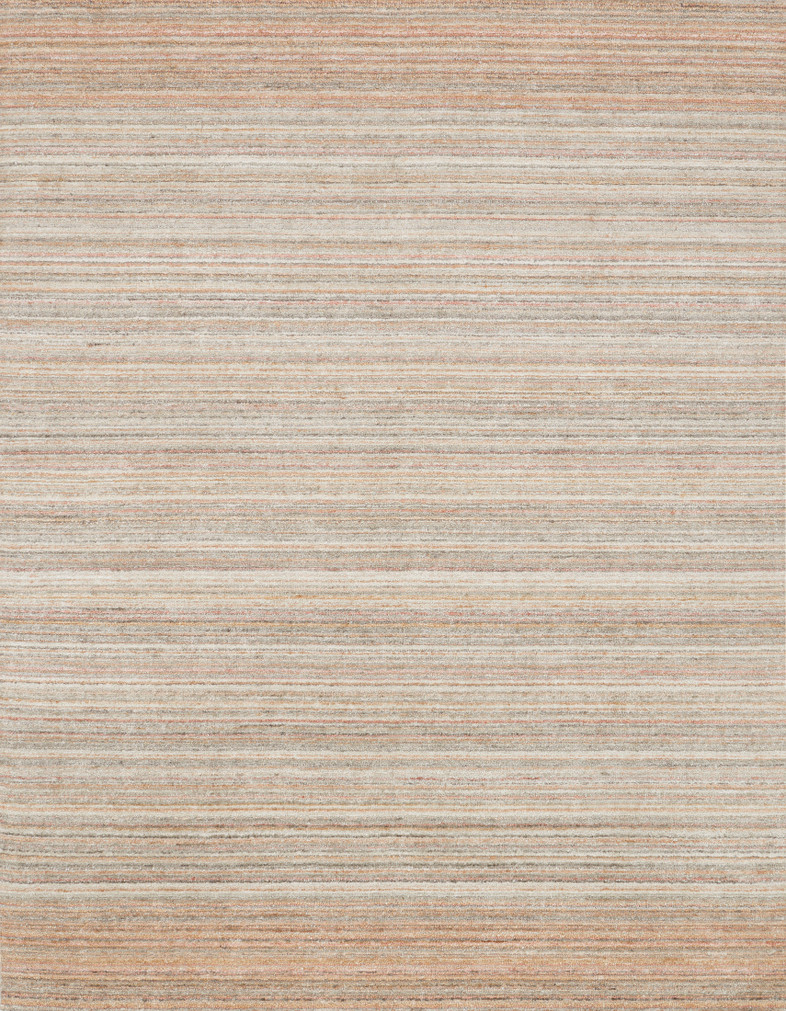 Loloi II Haven Silver  Blush 18 x 18 Sample Rug