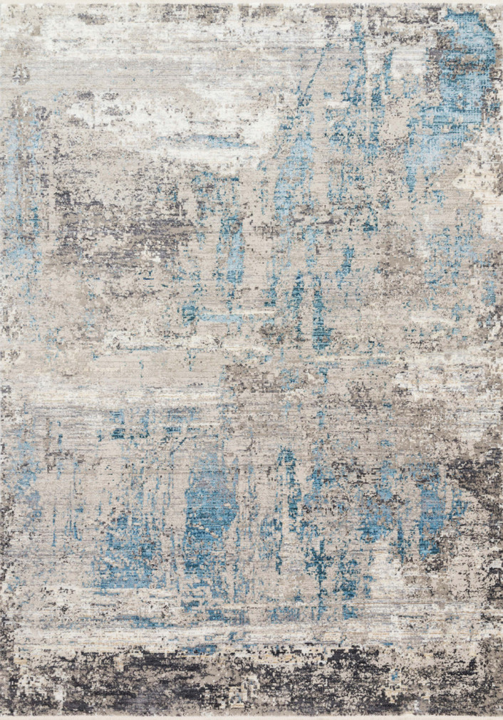 Loloi Franca Grey  Ocean 18 x 18 Sample Rug