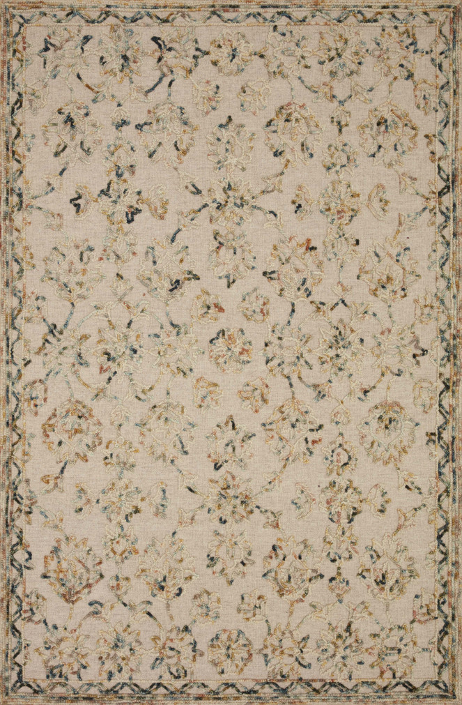 Loloi II Halle Lagoon  Multi 18 x 18 Sample Rug