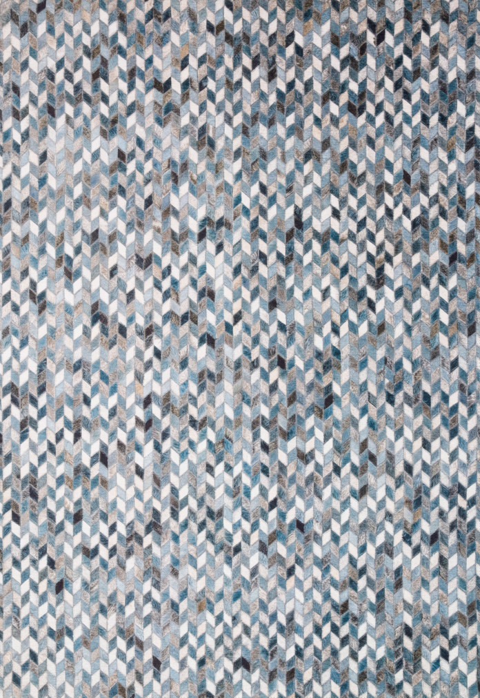 Loloi II Maddox Ocean  Grey 18 x 18 Sample Rug