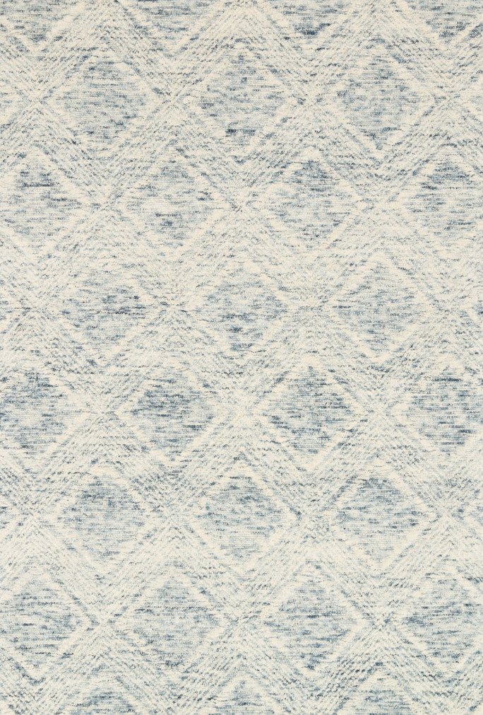 Loloi Kopa Denim  Ivory 18 x 18 Sample Rug
