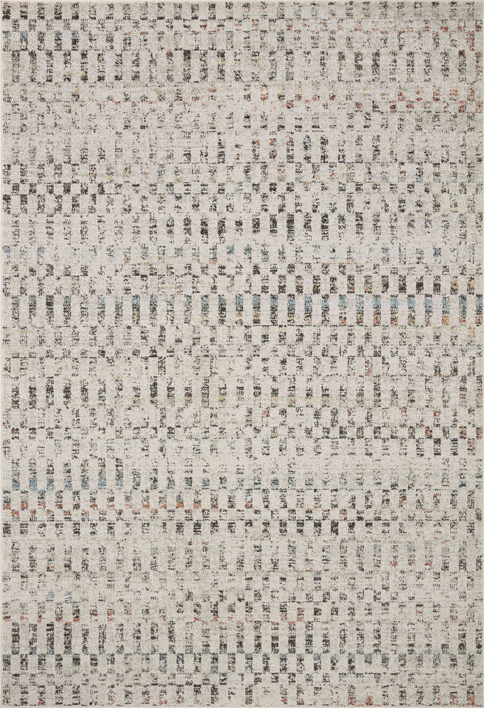 Loloi II Kamala Grey  Multi 18 x 18 Sample Rug