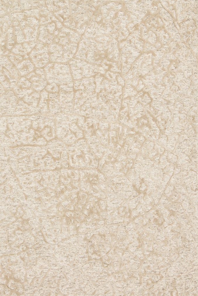 Loloi Juneau Ant Ivory  Beige 18 x 18 Sample Rug