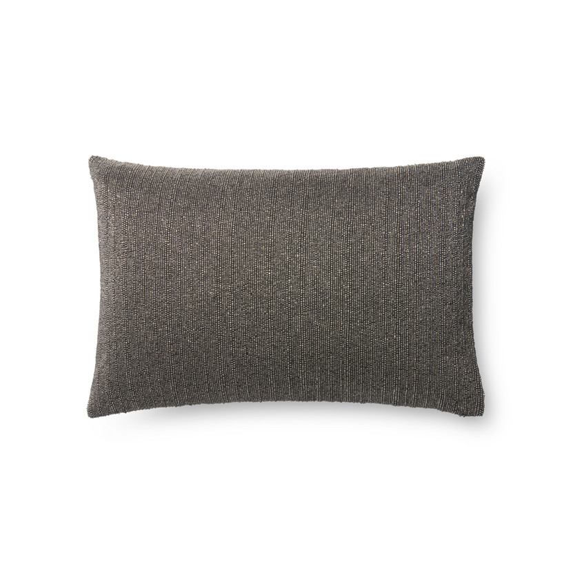Loloi P0599 Grey 13 x 21 Cover Only Pillow