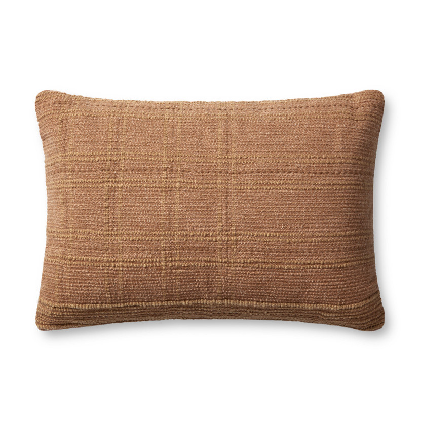 Angela Rose x Loloi Calista PAR0019 Terracotta 16 x 26 Cover Only Pillow