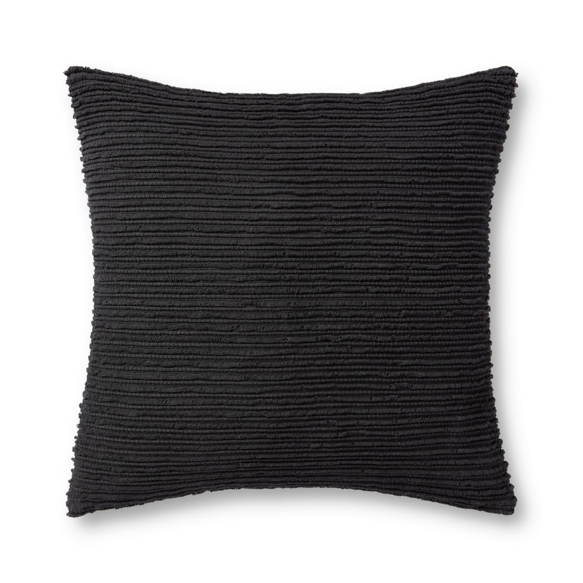 Jean Stoffer x Loloi Theodore Black 22 x 22 Cover Only Pillow