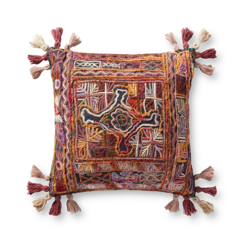 Loloi P0973 Multi 18 x 18 Cover Only Pillow