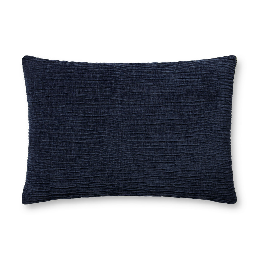 Loloi Navy 16 x 26 Cover Only Pillow