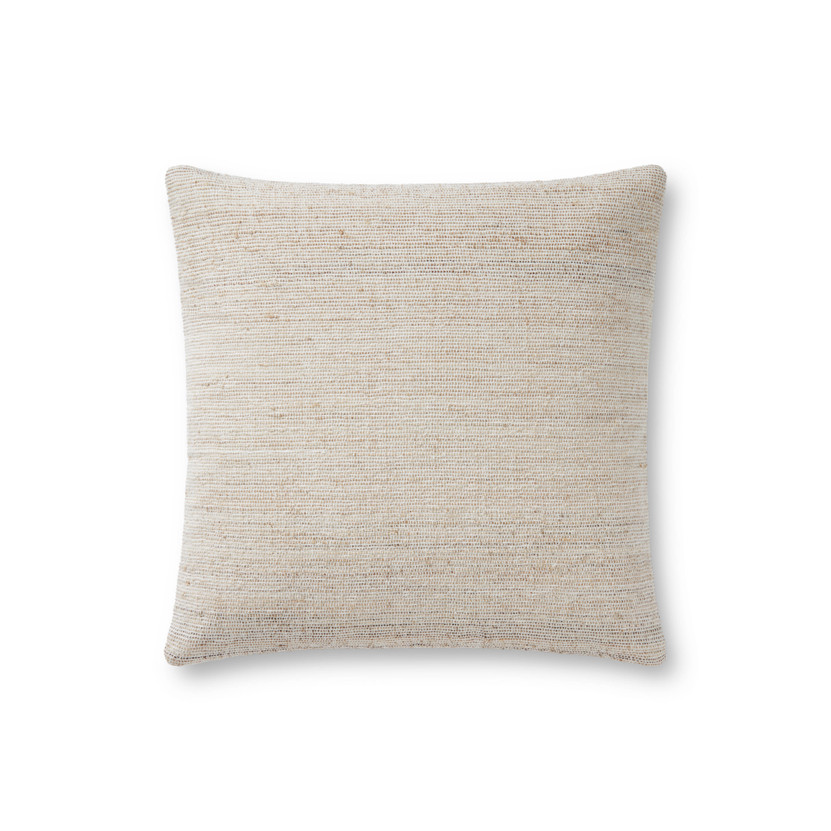 Loloi Natural 18 x 18 Cover Only Pillow