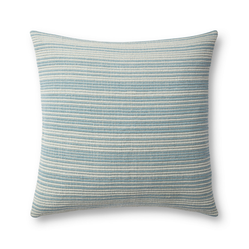 Jean Stoffer x Loloi Martha Blue 22 x 22 Cover Only Pillow