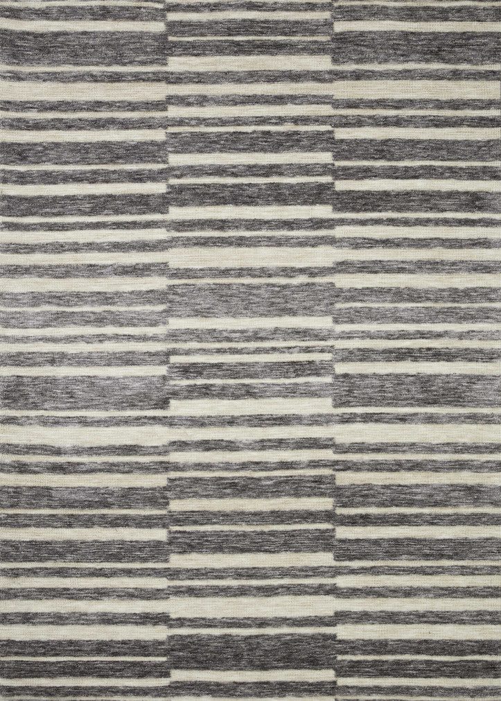 Loloi II Neda Natural  Slate 18 x 18 Sample Rug