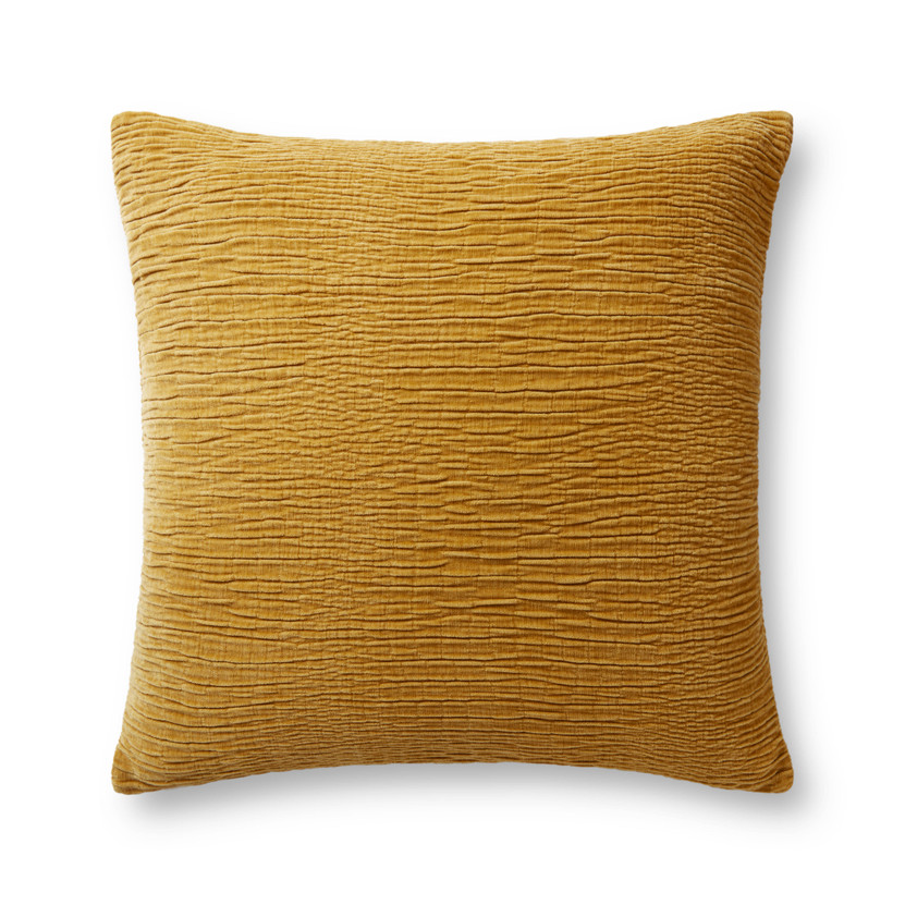 Loloi Gold 22 x 22 Cover wPoly Pillow