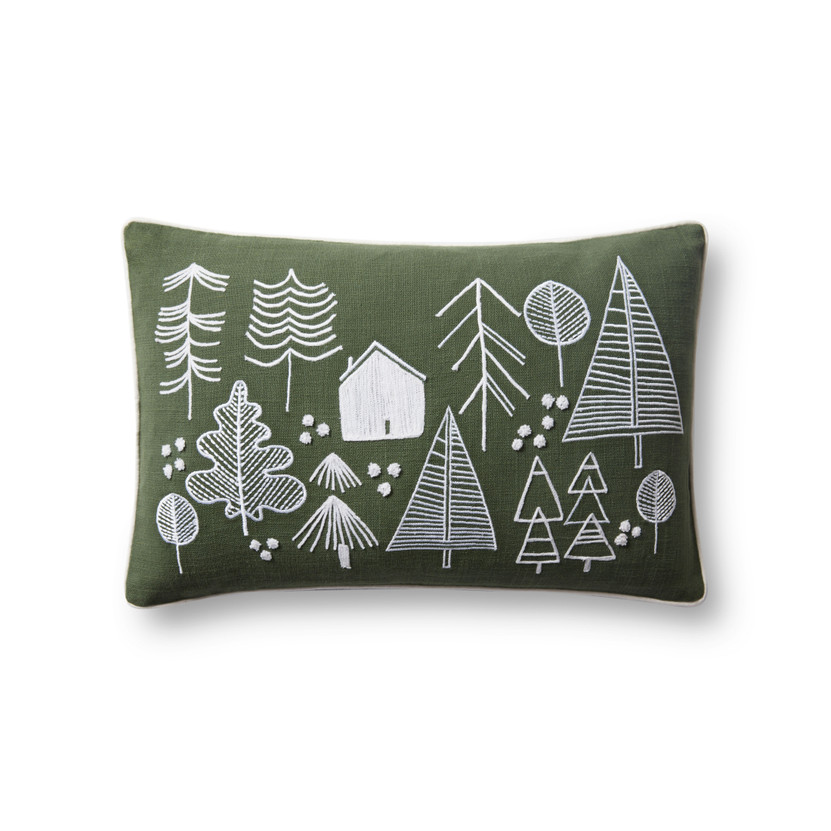 Loloi PLL0031 Forest 13 x 21 Cover wPoly Pillow