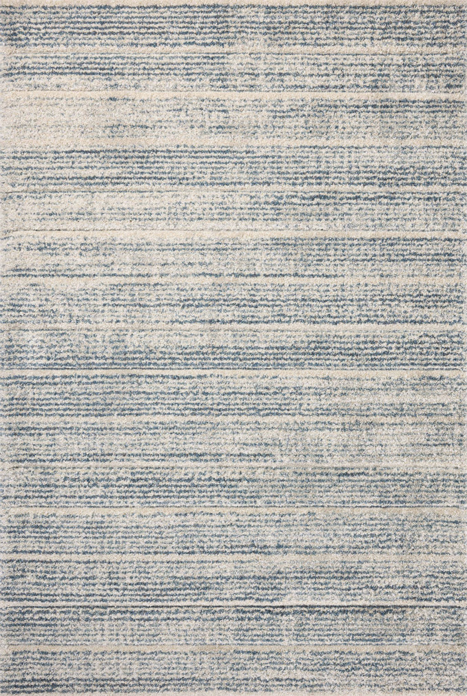 Loloi Silas Oatmeal  Blue 18 x 18 Sample Rug