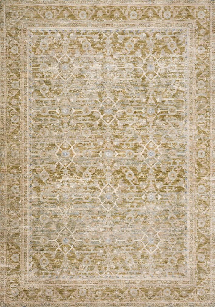 Loloi Revere Avocado  Multi 18 x 18 Sample Rug