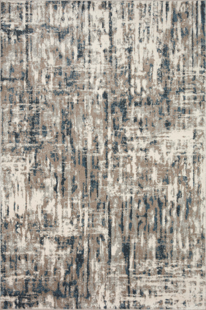 Loloi II Spirit Stone  Blue 18 x 18 Sample Rug
