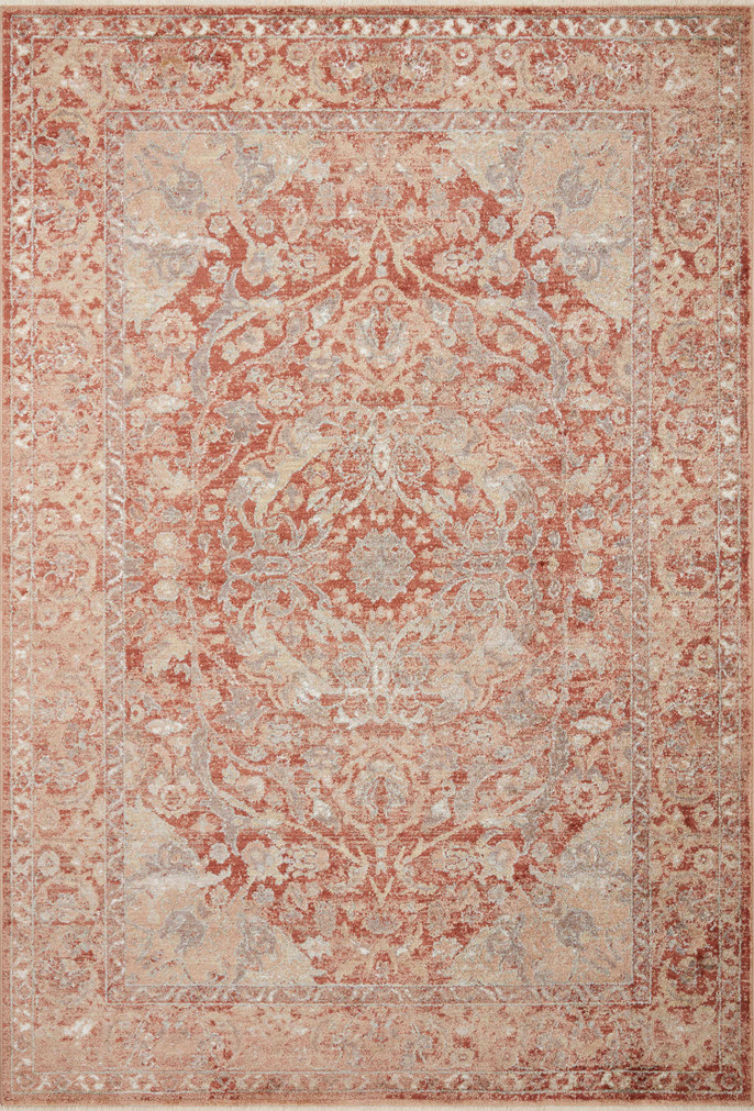 Loloi Sonnet Spice  Multi 18 x 18Sample Rug