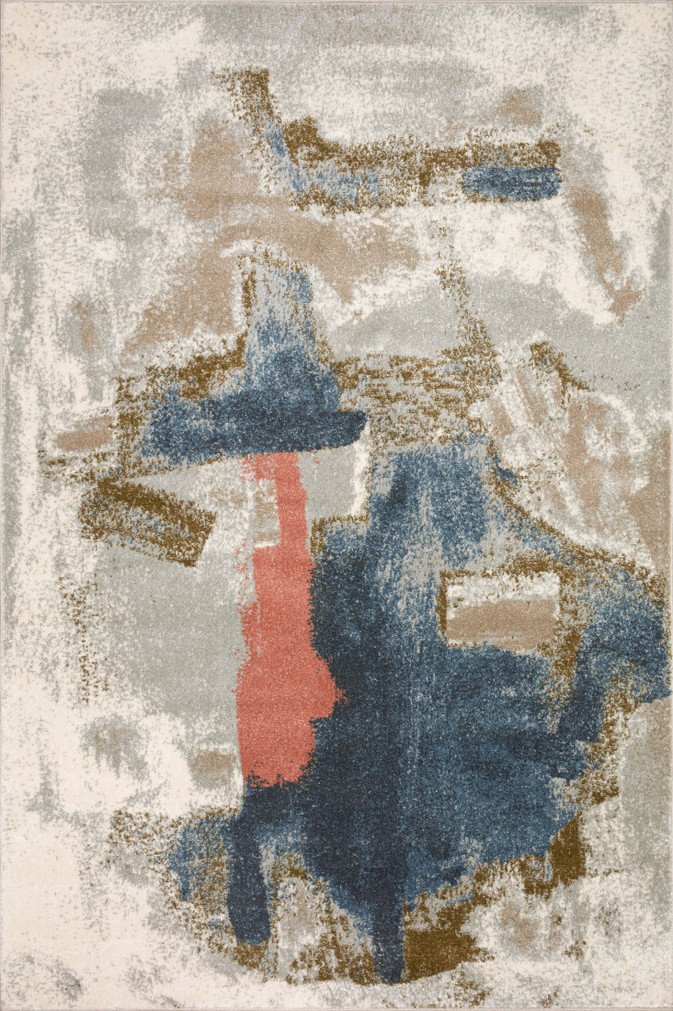 Loloi II Spirit Stone  Multi 18 x 18 Sample Rug