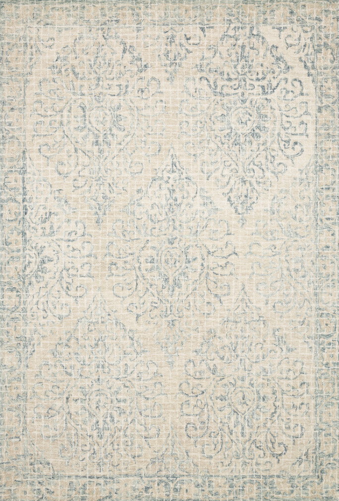 Loloi Tatum Natural  Sky 18 x 18 Sample Rug