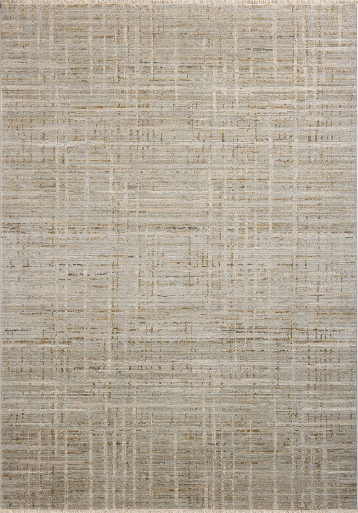 Loloi II Wade Mist  Gold 18 x 18 Sample Rug