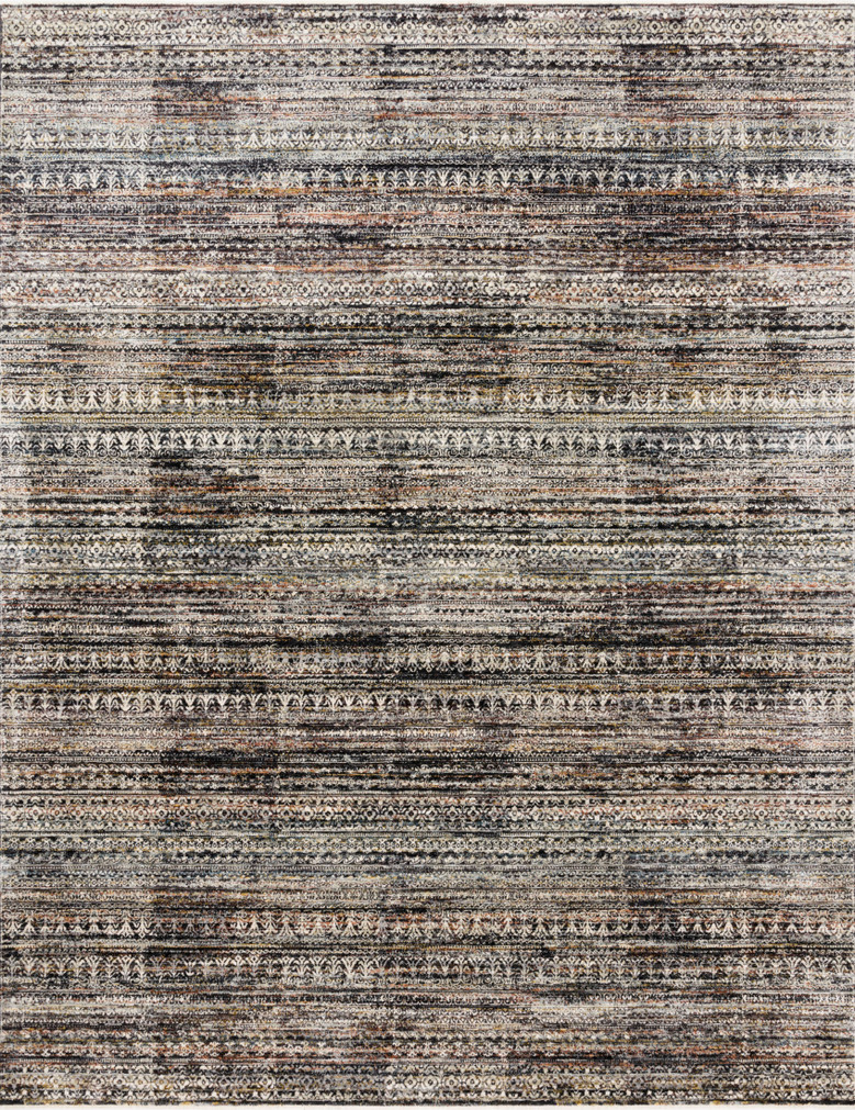 Loloi Theia Grey  Multi 18 x 18 Sample Rug