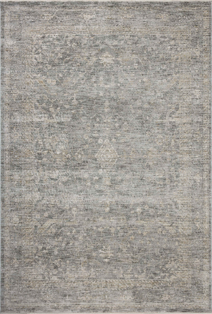 Loloi II Tabitha Stone  Natural 18 x 18 Sample Rug