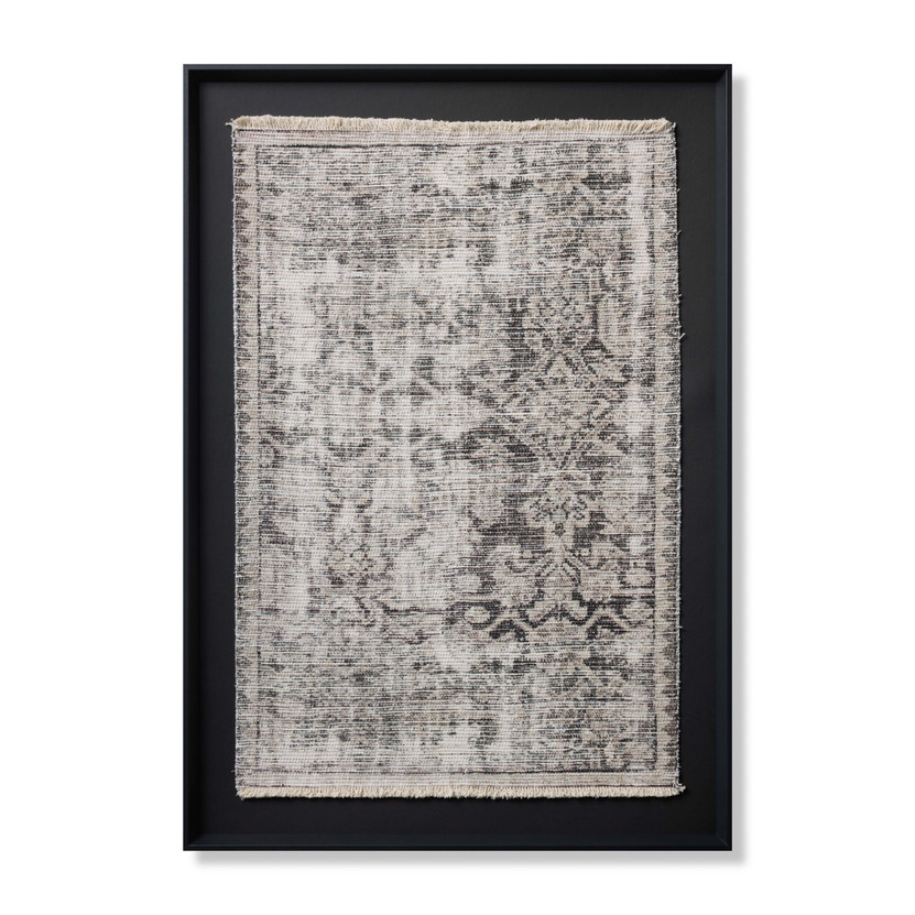 Loloi Scidrus Black  Grey 2-10 x 4-0 Wall Art