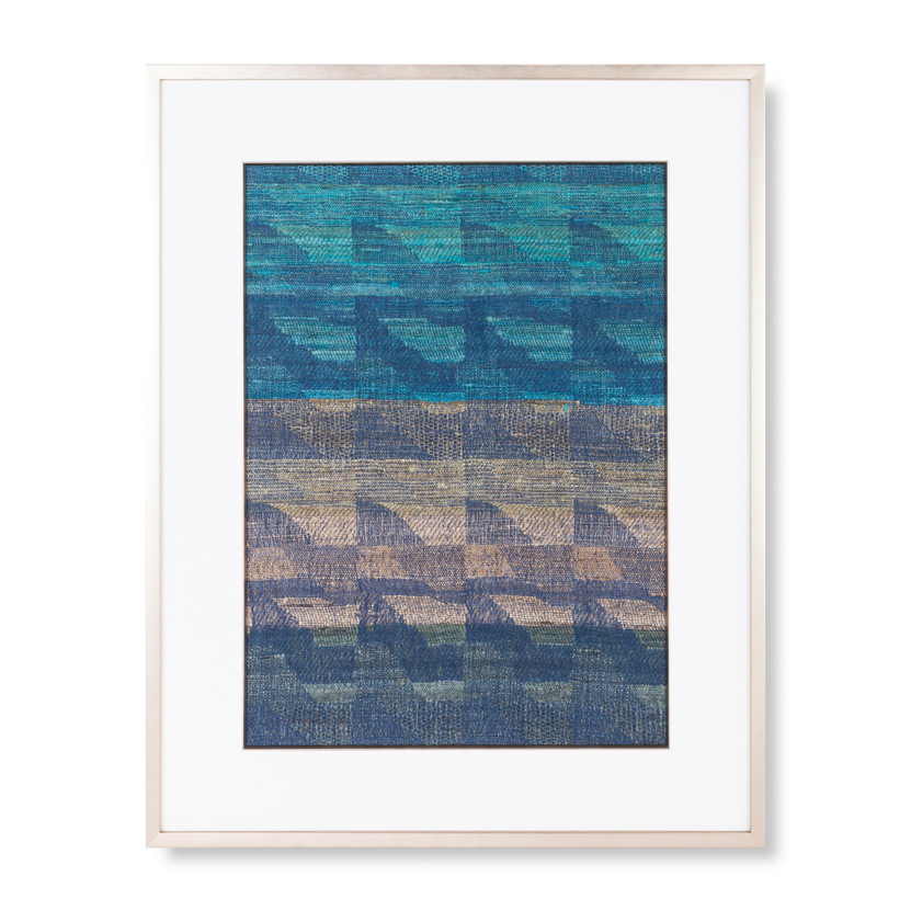 Loloi Dongola Blue  Green 1-11 x 2-5 Wall Art
