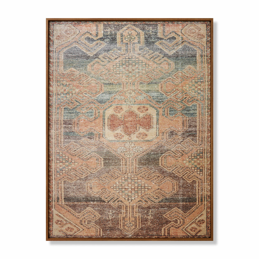 Loloi Saint Elizabeth Gold  Multi 3-1 x 4-1 Wall Art