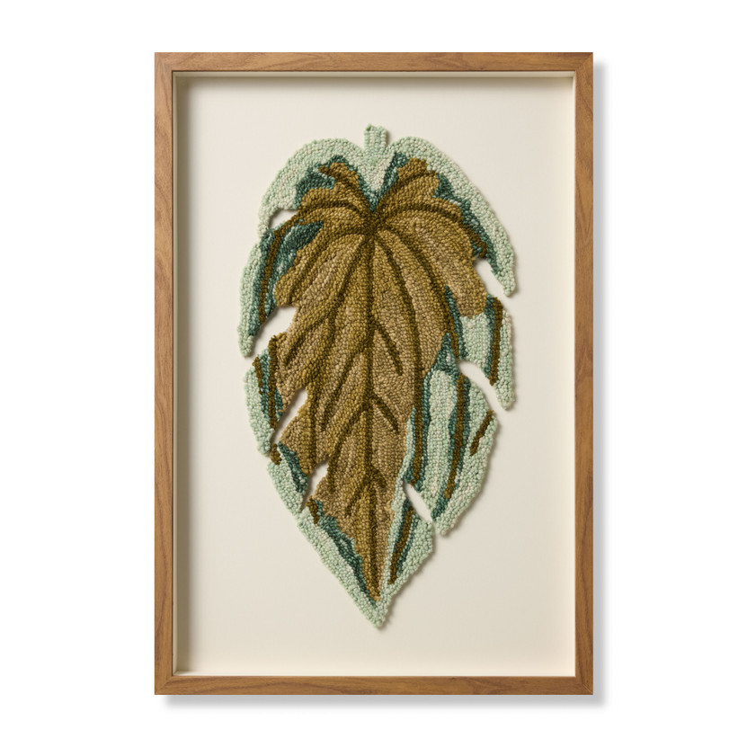 Loloi Palmera Green  Brown 2-2 x 3-2 Wall Art