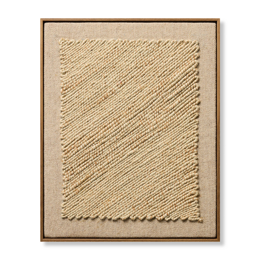 Loloi Meandering Road Beige  Beige 2 x 2-6 Wall Art