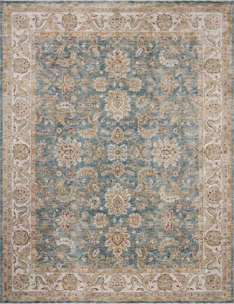 Loloi Gaia Ocean  Multi 18 x 18 Sample Rug