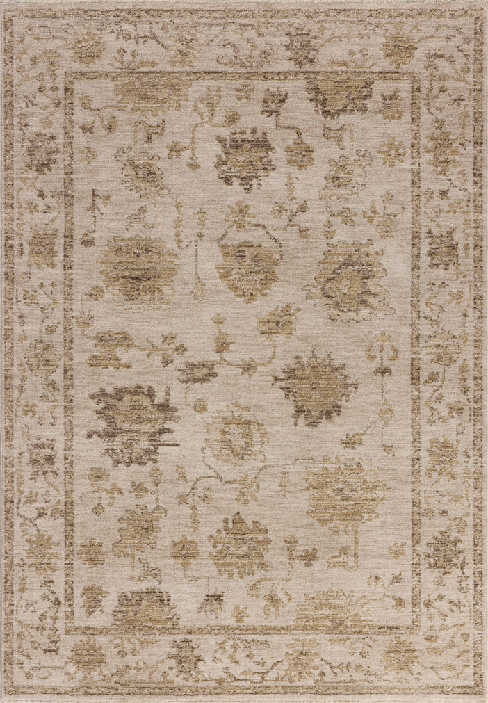 Loloi Willa Fog  Natural 18 x 18 Sample Rug