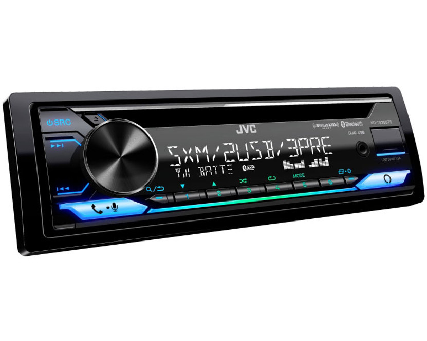 JVC CD Receiver With Bluetooth  Dual USB