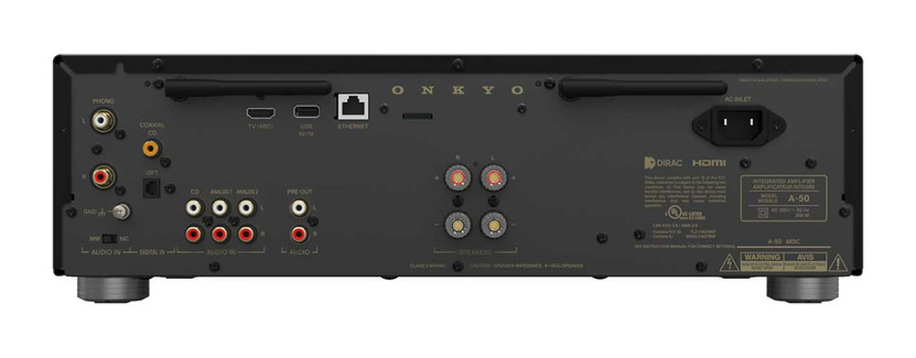 Onkyo Icon Series A-50 Network Integrated Amplifier in Black