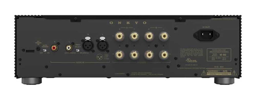 Onkyo Icon Series M-80 Power Amplifier in Black