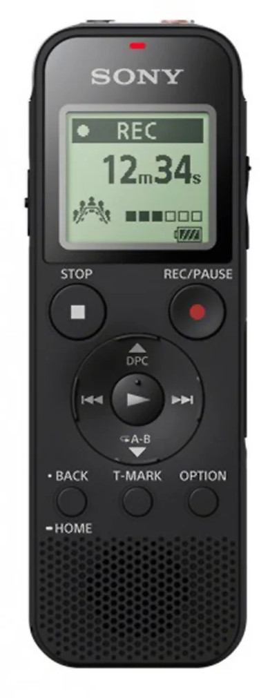 Sony Digital Voice Recorder With Built-In USB