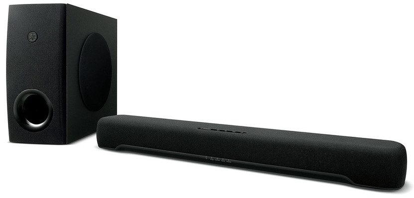 Yamaha Black SR-C30A Compact Sound Bar With Wireless Subwoofer