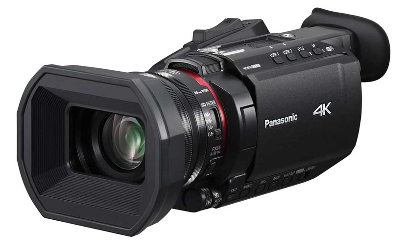 Panasonic X1600 Director Camcorder 4K with 24x Zoom in Black