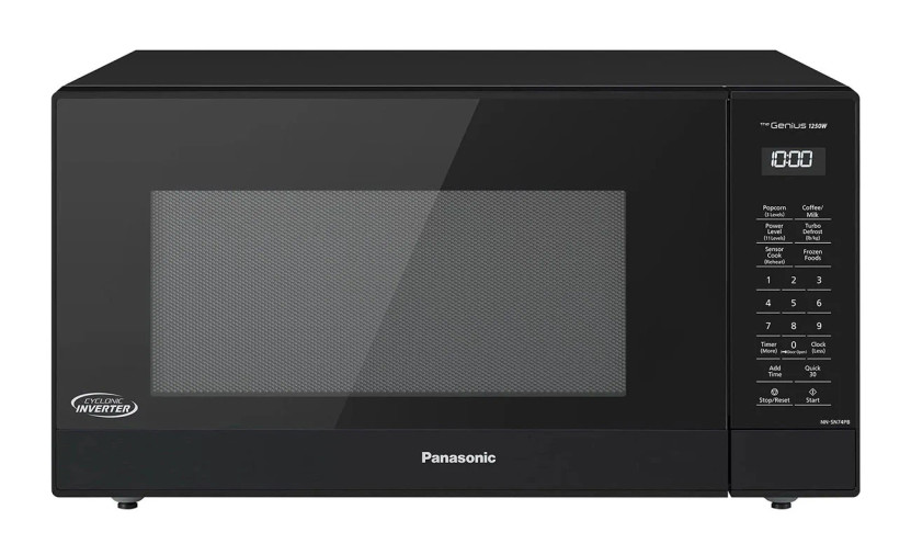 Panasonic Microwave with Cyclonic Inverter 1.6 Cu. Ft. in Black