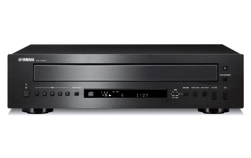 Yamaha CD Player 5-Disc Changer in Black