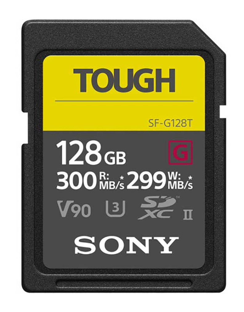 Sony 128GB SF-G Tough Series UHS-II SDHC Memory Card
