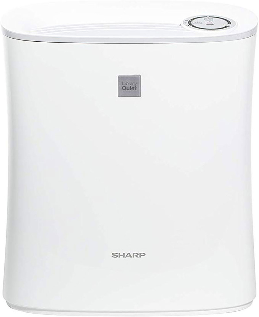 Sharp White Air Purifier With True HEPA