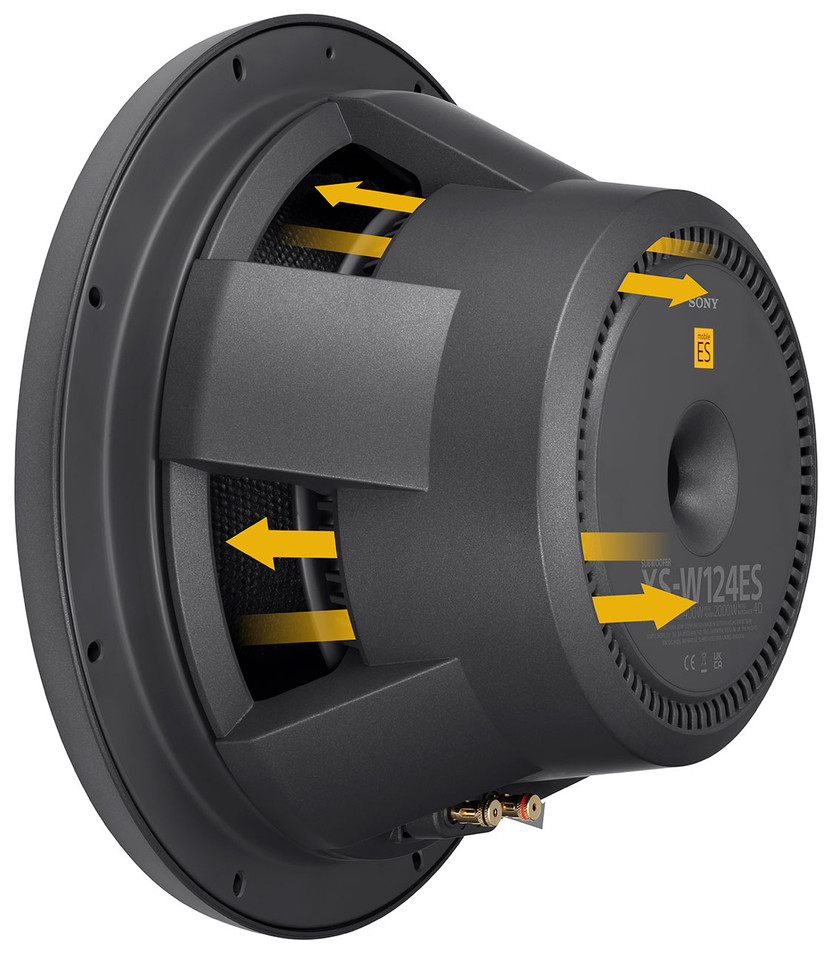 Sony Mobile ES 12 4-Ohm Car Subwoofer