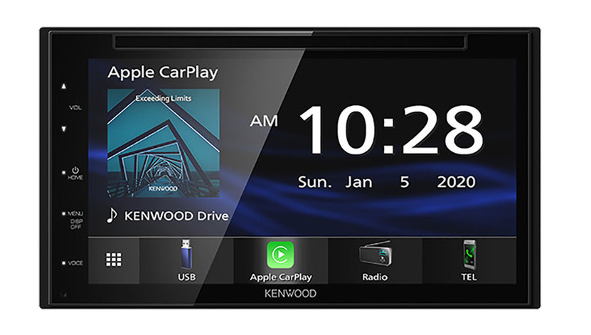 Kenwood 6.8 In-Dash Bluetooth DVD Receiver