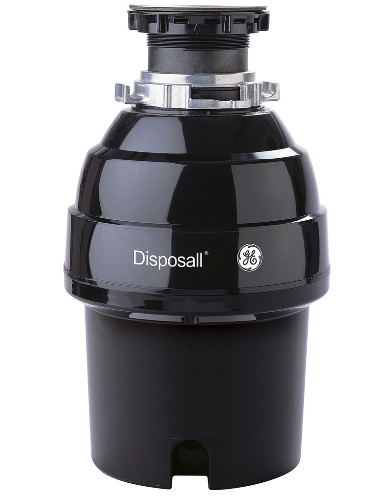 GE Black 34 HP Continuous Feed Non-Corded Garbage Disposer