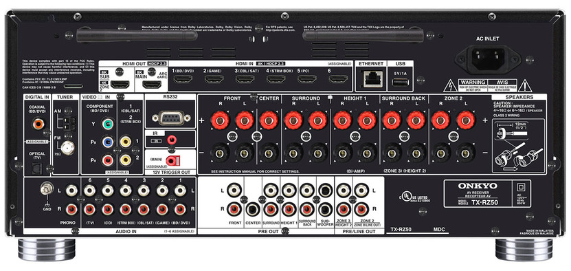 Onkyo 9.2-Channel Black THX Certified AV Receiver